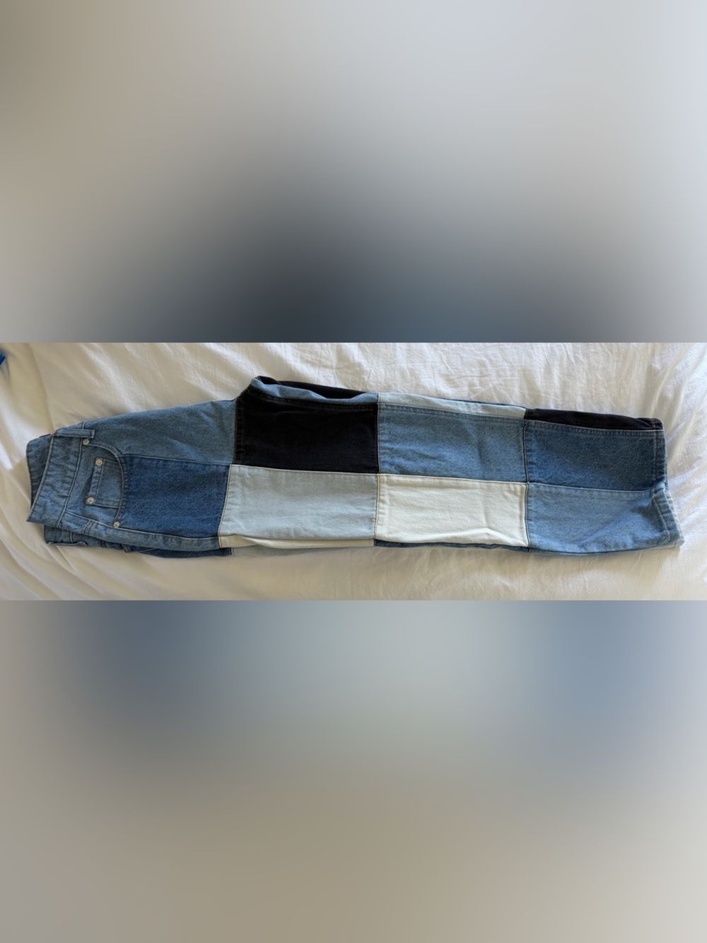 Signature8 Patchwork Loose Fit High Waisted Denim - Picture 12 of 12